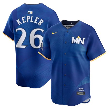 Men's Minnesota Twins #26 Max Kepler Royal 2024 City Connect Limited Jersey